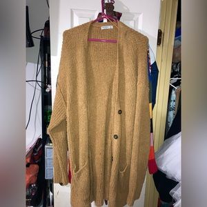 Arizona Jean Co cardigan. Color brownish.